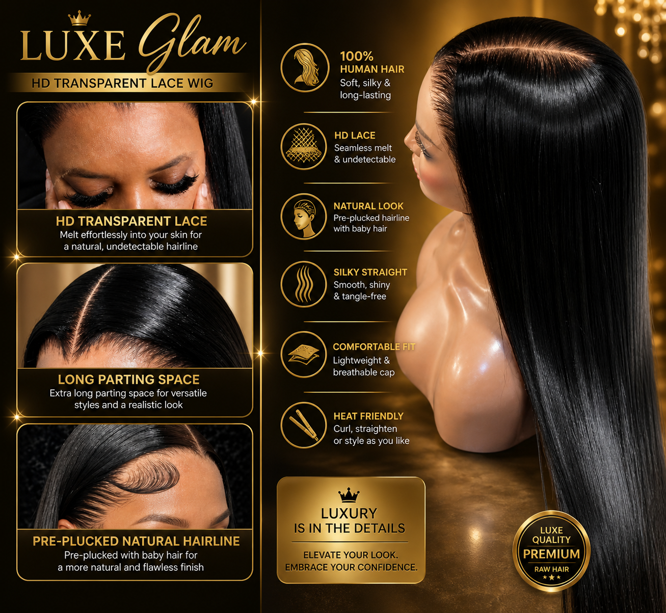 Cute 30 Inch 200 Density Straight Human Hair Wigs 13x6 Hd Lace Frontal Wig 360 Lace Front Wig 13x4 Lace Front Wig For Black Women